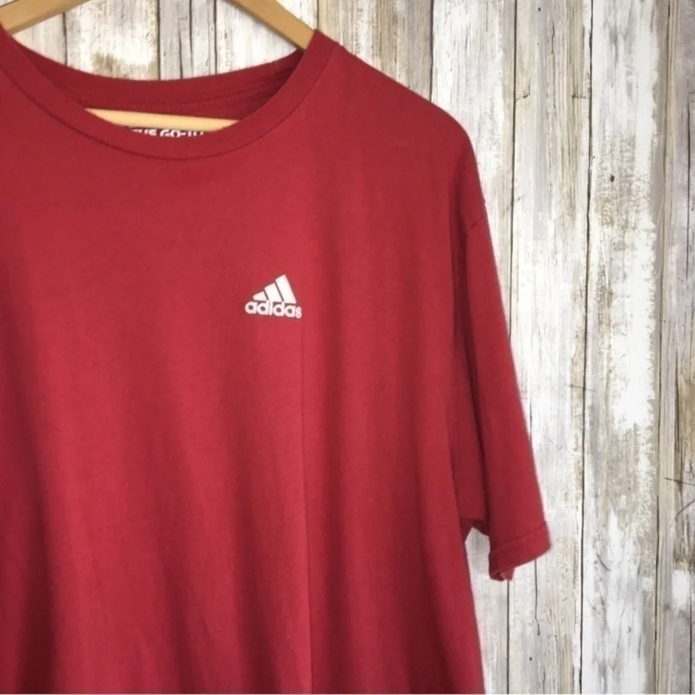 Adidas Red Go To Tee